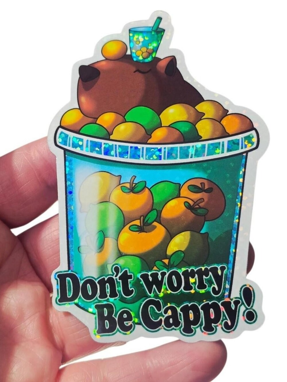 Cappy Boba Magnet